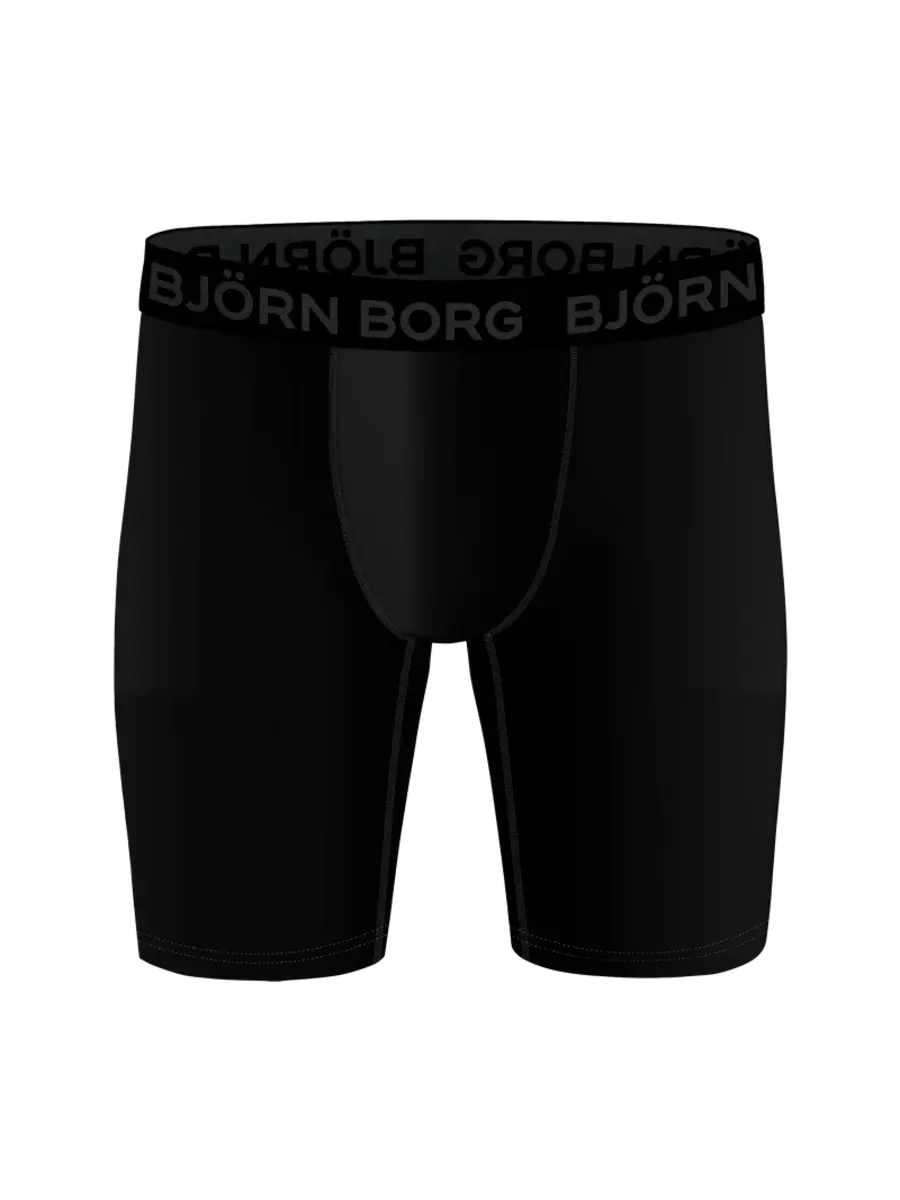 Bjorn Borg 2-Pack heren boxershort - Performance - Long Leg Bjorn Borg 2-Pack heren boxershort - Performance - Long Leg
