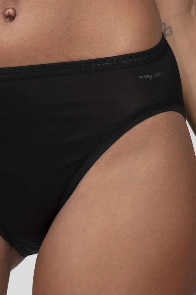 Mey Lights Highleg slip dames - Jazz broekje - hoog opgesneden katoenen rio dames slip