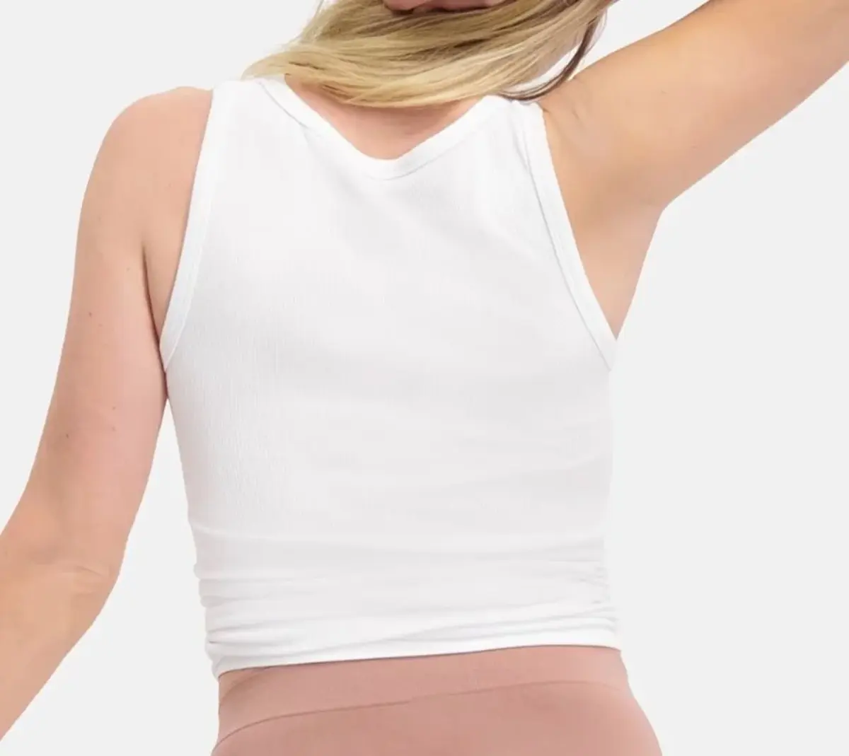 Bamboo Basics 2-pak Tank top dames - River - Bamboe Naadloos rib dames onderhemd - Hoge hals Bamboo Basics 2-pak Tank top dames - River - Bamboe Naadloos rib dames onderhemd - Hoge hals