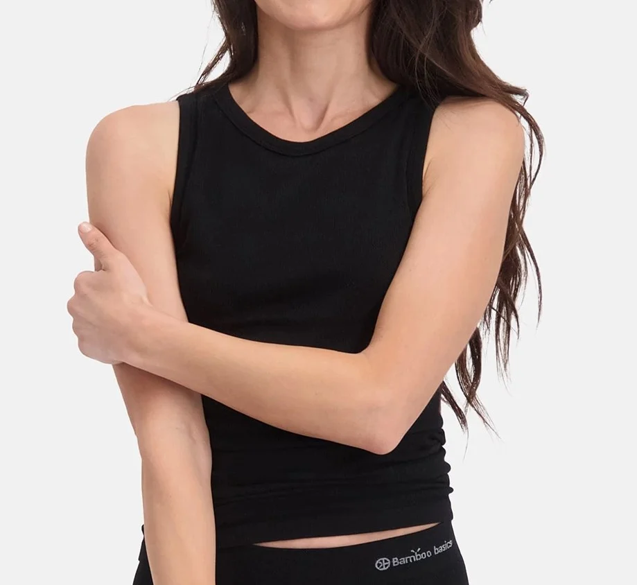 Bamboo Basics 2-pak Tank top dames - River