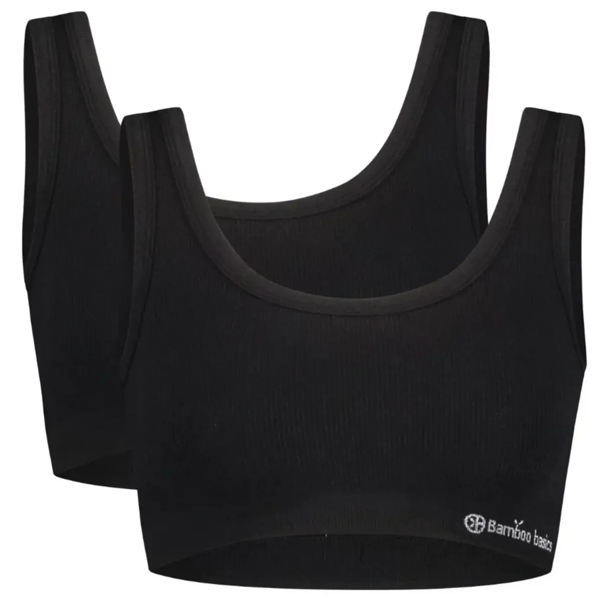 Bamboo Basics 2-pak bh zonder sluiting - Ruby - Naadloze Bh Top - Bamboe bralette Bamboo Basics 2-pak bh zonder sluiting - Ruby - Naadloze Bh Top - Bamboe bralette