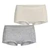 Bjorn Borg 2-pack dames boxershort - Core mini - Creme/Grey