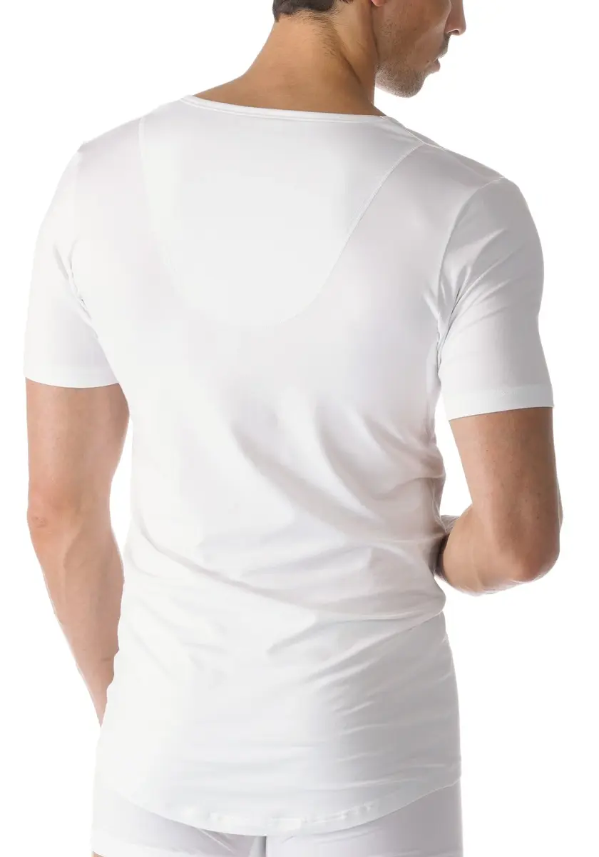 Mey heren Ondershirt - Dry Cotton - Business slim fit - T-shirt voor onder overhemd - Schijnt niet door - Diepe V-hals Mey heren Ondershirt - Dry Cotton - Business slim fit - T-shirt voor onder overhemd - Schijnt niet door - Diepe V-hals