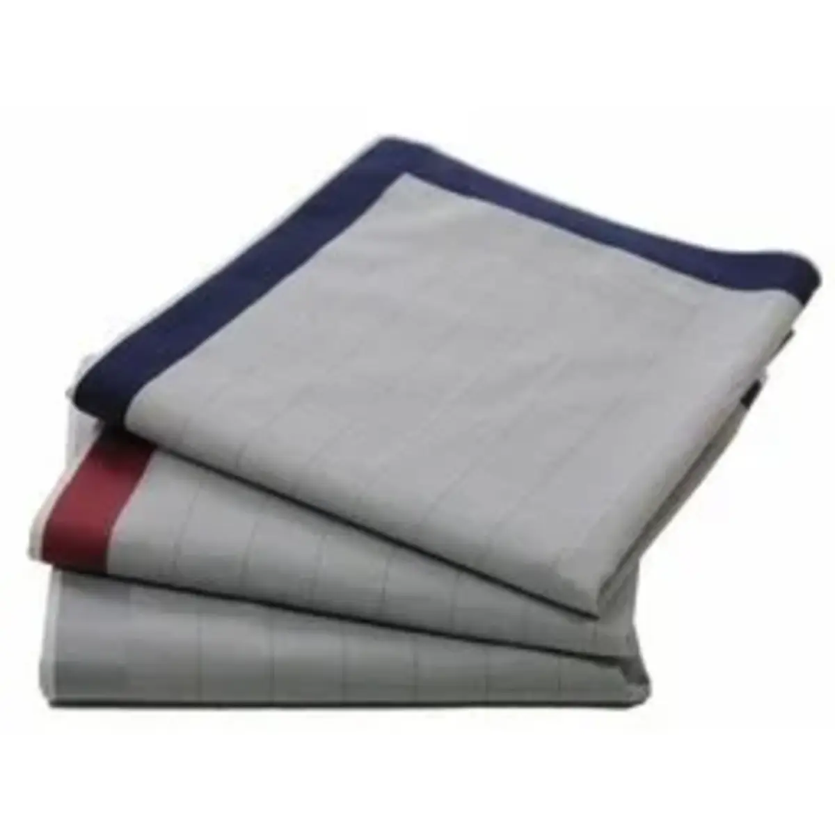 Swan 6 stuks Heren zakdoeken - Grey Lord - Katoenen luxe satijnen zakdoeken