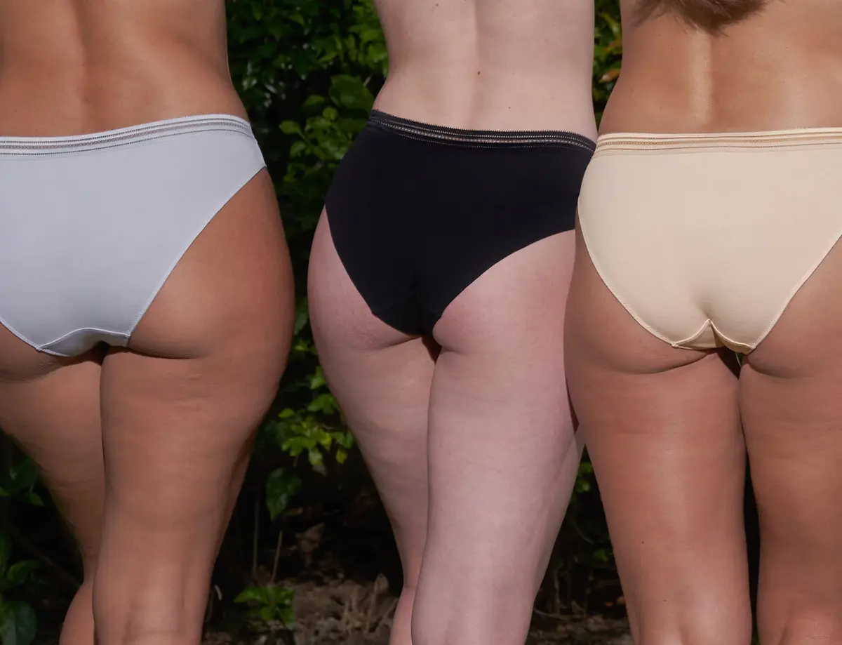 Dorina 5-pack katoenen dames ondergoed - Dames slips Basic - Gianna - Biologisch katoenen dames heup slips