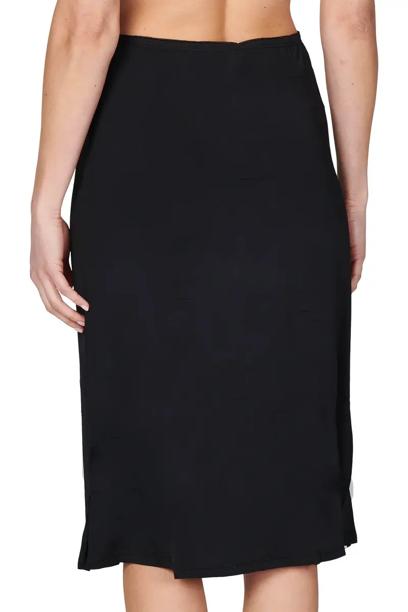 Gaubert Onderrok extra lang - 67-72CM - Lange dames jupon - Huidskleur - Zwart - Wit Gaubert Onderrok extra lang - 67-72CM - Lange dames jupon - Huidskleur - Zwart - Wit