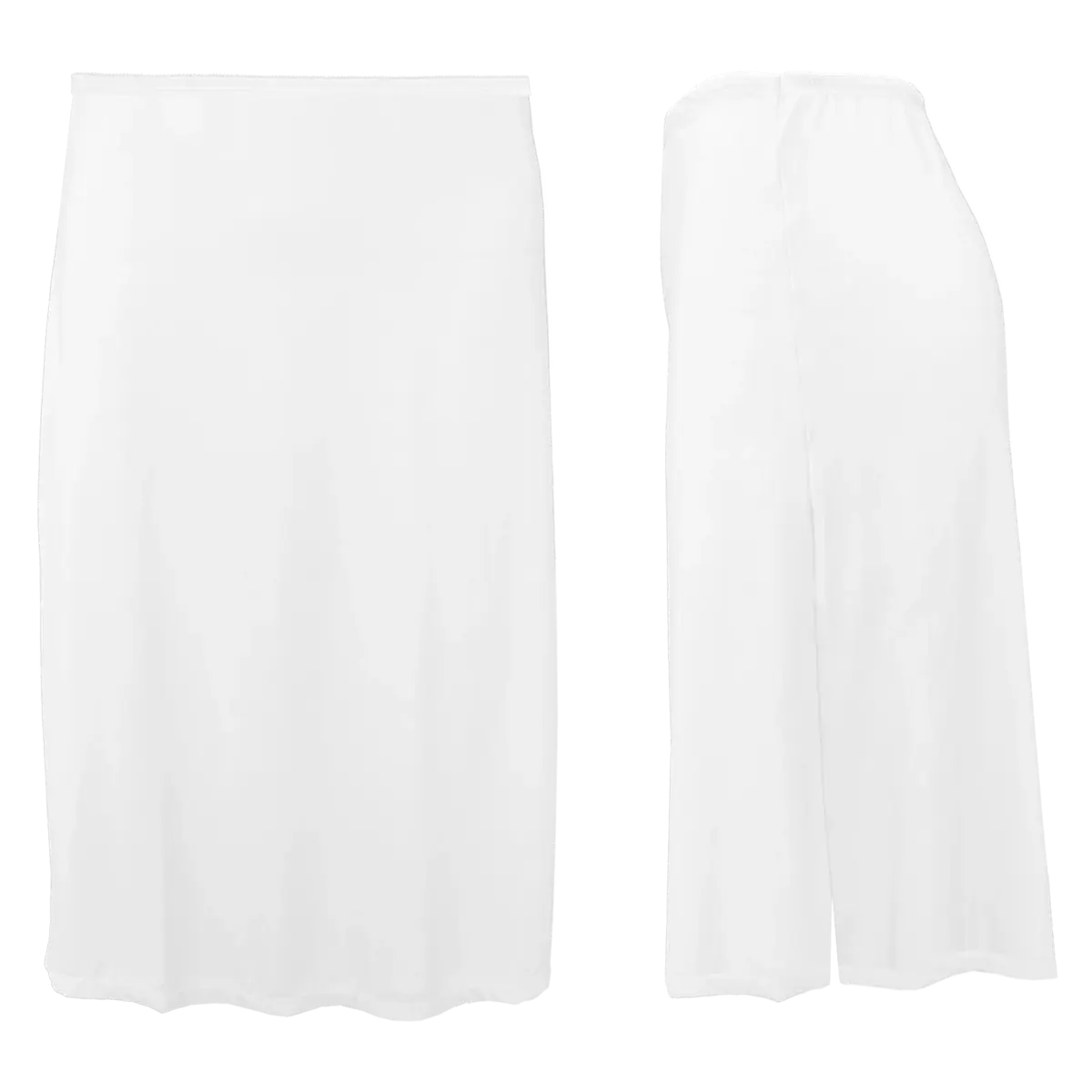 Gaubert Onderrok extra lang - 67-72CM - Lange dames jupon - Huidskleur - Zwart - Wit Gaubert Onderrok extra lang - 67-72CM - Lange dames jupon - Huidskleur - Zwart - Wit