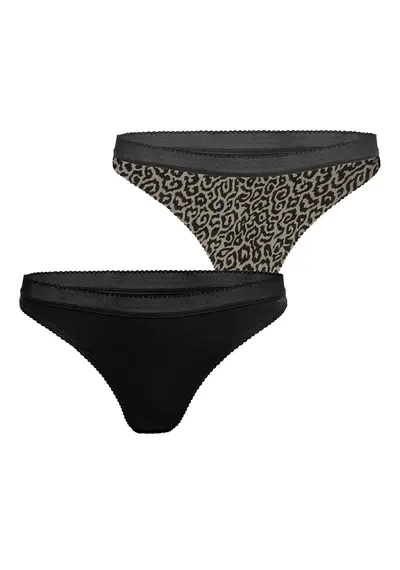 Bjorn borg dames strings 2-pack - Panter Bjorn borg dames strings 2-pack - Panter