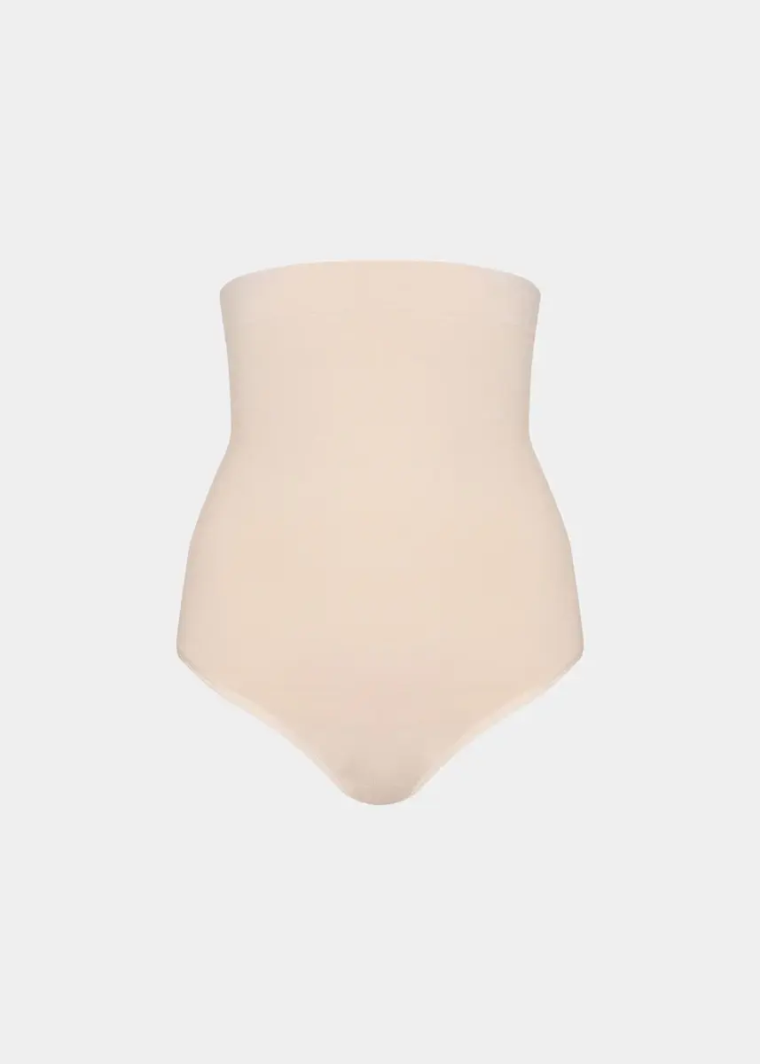 Magic hoge corrigerende String Bamboe - High Waist - Hoge taille shapewear slip