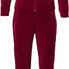 Pastunette luxe huispak dames met rits 24/7 - Loungepak - Dark Red