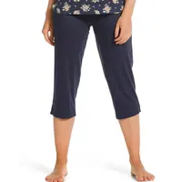 Pastunette capri pyjamabroek dames - Dark Blue