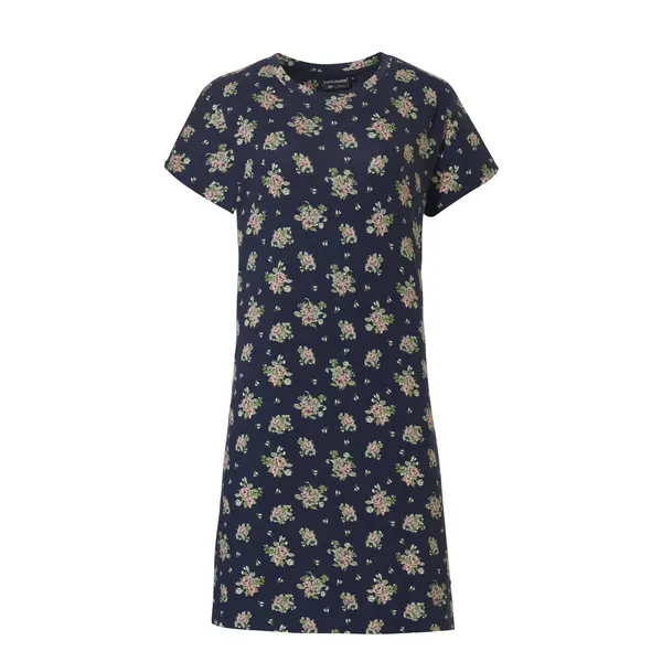Pastunette dames nachthemd Korte mouw - NOS - Donkerblauw - Viscose Pastunette dames nachthemd Korte mouw - NOS - Donkerblauw - Viscose
