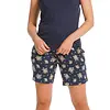 Pastunette pyjama short dames kort - Blue Flower