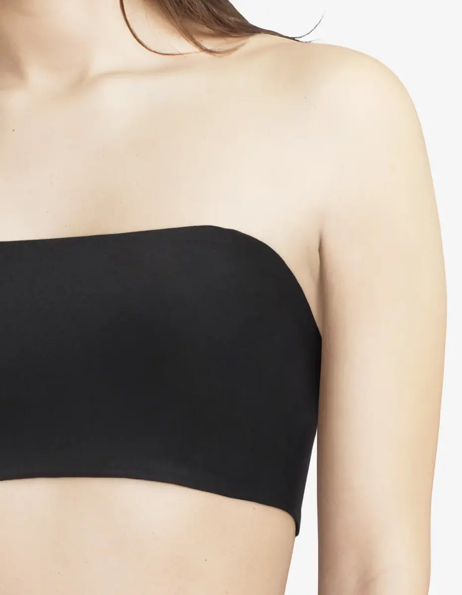 Chantelle naadloze Bandeau met vulling - Soft Stretch - Padded Bandeau bh - Anti slip