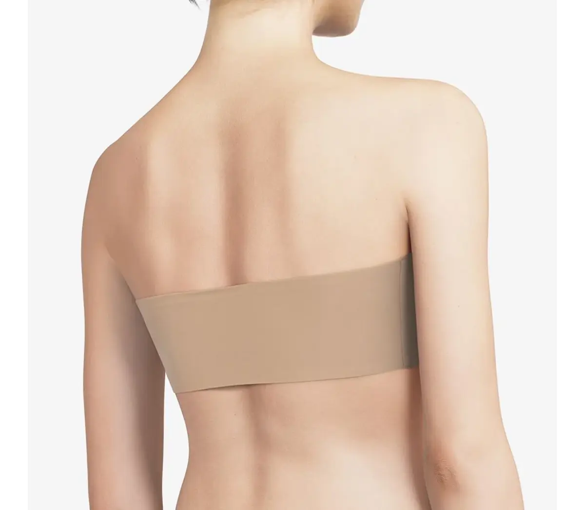 Chantelle naadloze Bandeau met vulling - Soft Stretch - Padded Bandeau bh - Anti slip