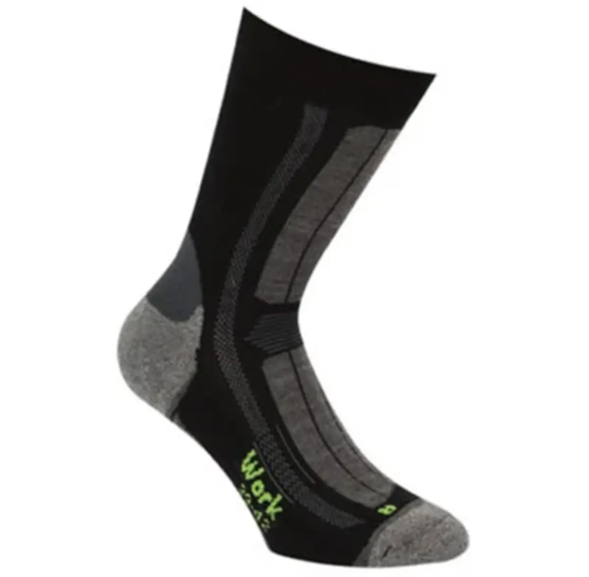 Boru Bamboo werk sokken met stevige zool - Zwarte Stevige bamboe sokken - Anti zweet Boru Bamboo werk sokken met stevige zool - Zwarte Stevige bamboe sokken - Anti zweet