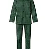 Gentlemen katoenen heren pyjama - 94.29 - Groen