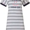 Rebelle dames nachthemd K/M "Love it" Stripe - 90CM