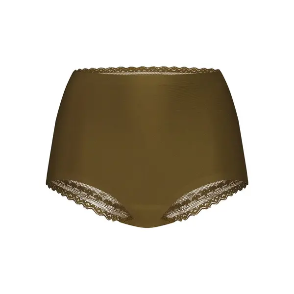 Ten Cate dames secrets kanten taille slip - Invisible - Colours - Kanten hoge dames maxi slip naadloos Ten Cate dames secrets kanten taille slip - Invisible - Colours - Kanten hoge dames maxi slip naadloos