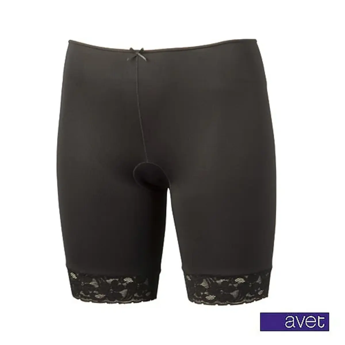 Avet dames boxershort lange pijpjes kant 38490 - Kanten broekje voor onder een jurk - Microfiber ondergoed Avet dames boxershort lange pijpjes kant 38490 - Kanten broekje voor onder een jurk - Microfiber ondergoed