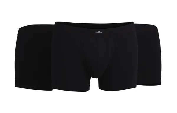 Gotzburg 3-pack biologisch katoen - heren boxershorts - Zwarte heren onderbroeken