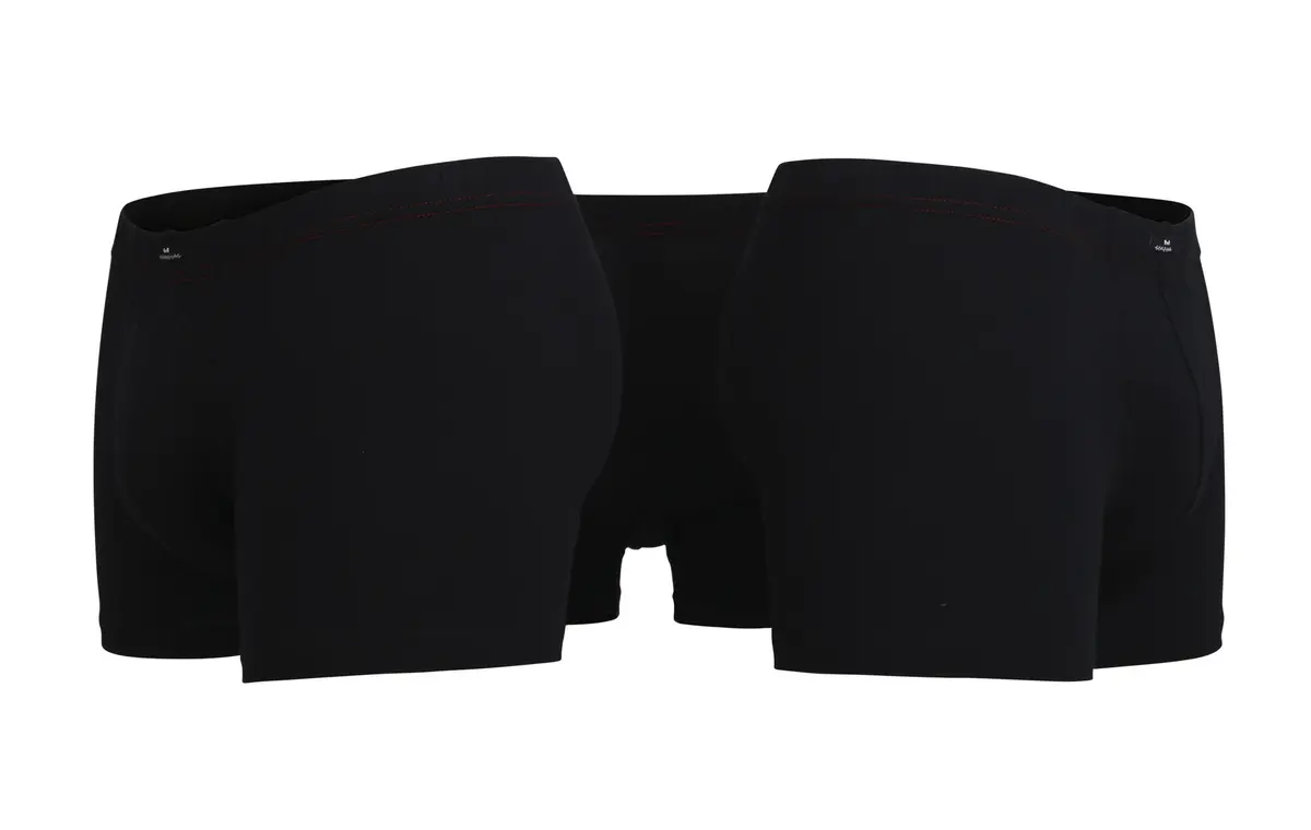 Gotzburg 3-pack biologisch katoen - heren boxershorts - Zwarte heren onderbroeken Gotzburg 3-pack biologisch katoen - heren boxershorts - Zwarte heren onderbroeken