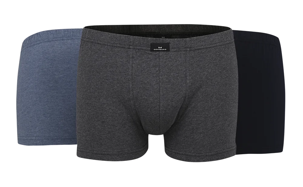 Gotzburg 3-pack - heren boxershorts - blauw/grijs - 740922