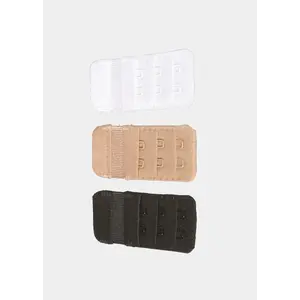 Magic 3 stuks bh Verlengstuk / tussenstuk 2 Haaks 3CM Breed - Bh verlenger Magic 3 stuks bh Verlengstuk / tussenstuk 2 Haaks 3CM Breed - Bh verlenger