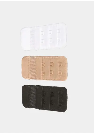 Magic 3 stuks bh Verlengstuk / tussenstuk 2 Haaks 3CM Breed Magic 3 stuks bh Verlengstuk / tussenstuk 2 Haaks 3CM Breed