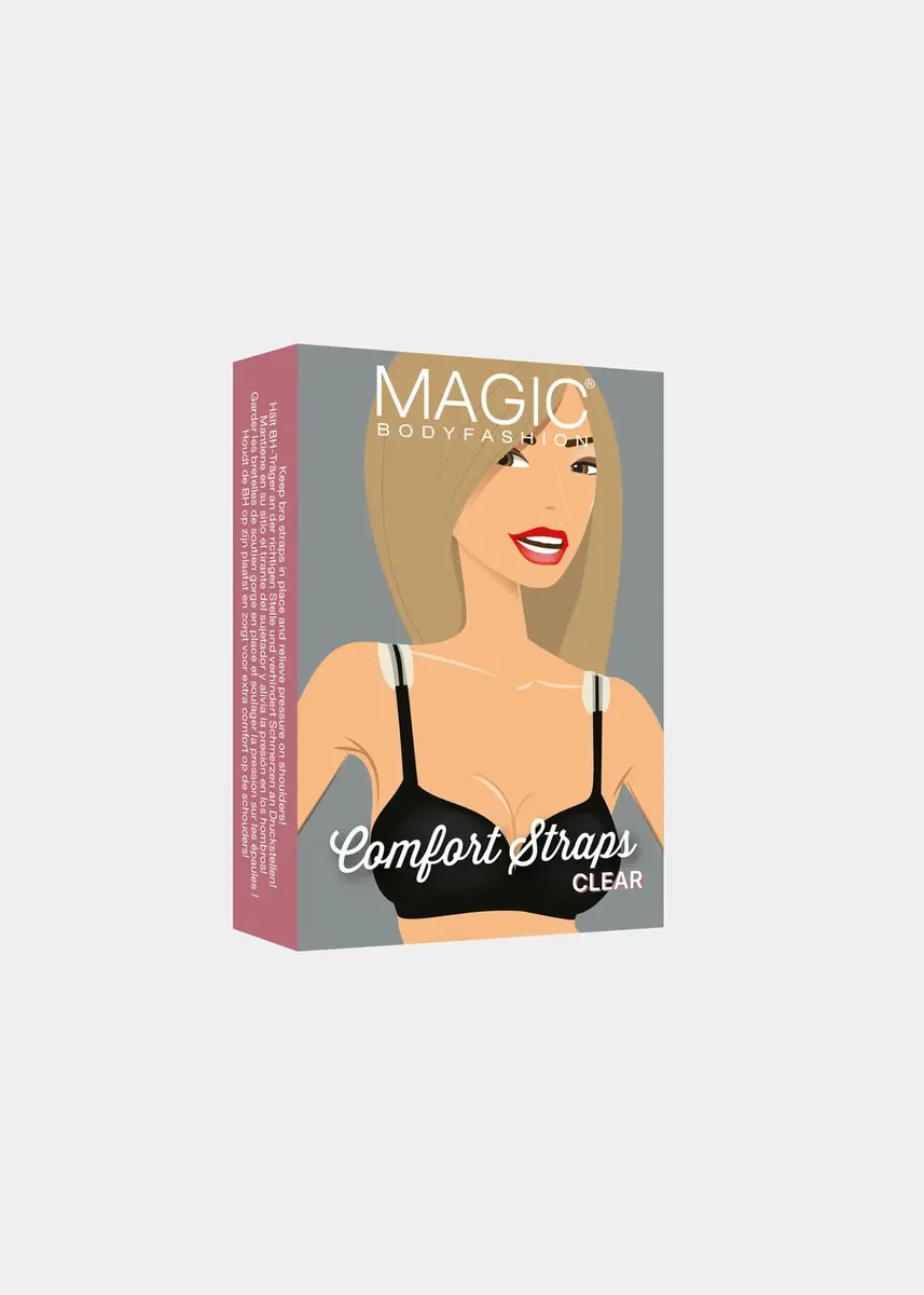 Magic Bodyfashion Comfort bra straps - Siliconen schouderstukjes - Verminder de druk op je schouders - Tegen afzakkende bh bandjes Magic Bodyfashion Comfort bra straps - Siliconen schouderstukjes - Verminder de druk op je schouders - Tegen afzakkende bh bandjes