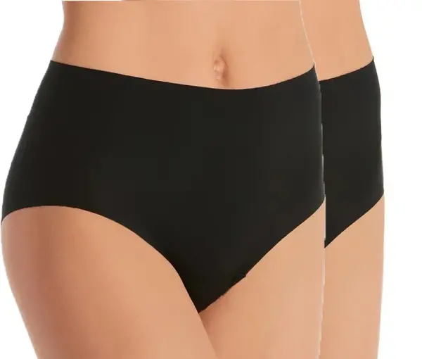 Magic 2-pak Organic Naadloos dames taille slip - Modal invisible seamless maxi slip - Onzichtbaar ondergoed Magic 2-pak Organic Naadloos dames taille slip - Modal invisible seamless maxi slip - Onzichtbaar ondergoed