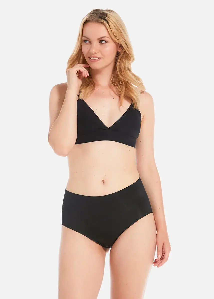 Magic 2-pak Organic Naadloos dames taille slip - Modal invisible seamless maxi slip - Onzichtbaar ondergoed Magic 2-pak Organic Naadloos dames taille slip - Modal invisible seamless maxi slip - Onzichtbaar ondergoed