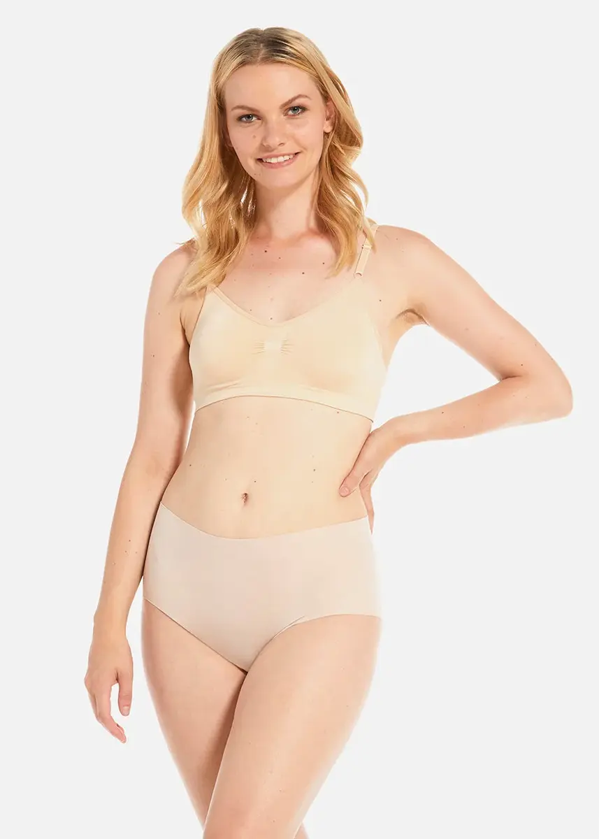 Magic 2-pak Organic Naadloos dames taille slip - Modal invisible seamless maxi slip - Onzichtbaar ondergoed Magic 2-pak Organic Naadloos dames taille slip - Modal invisible seamless maxi slip - Onzichtbaar ondergoed