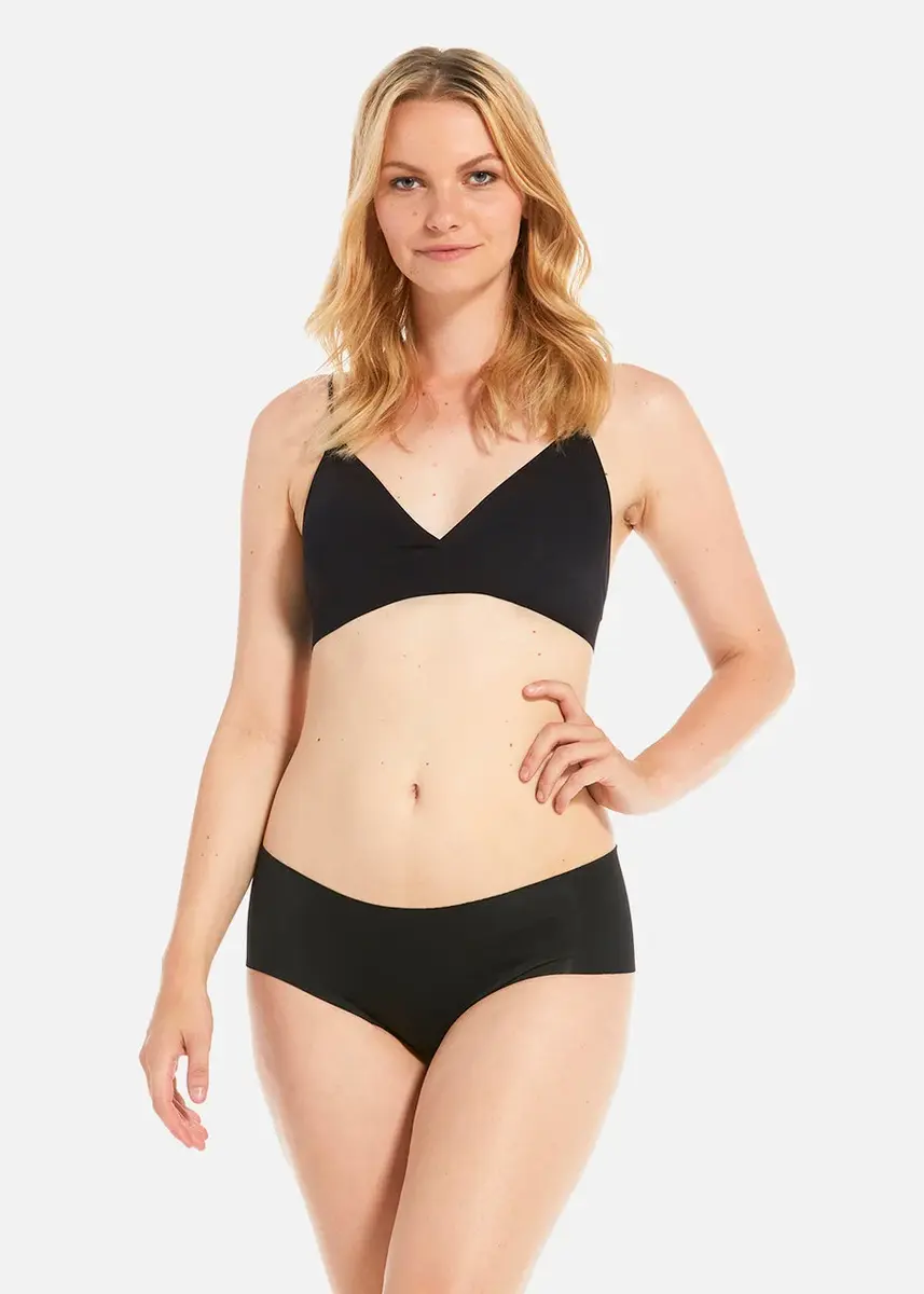 Magic dream 2-pak naadloze hipster - Organic - Naadloos dames ondergoed modal - Katoenen kruisje