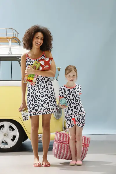 Rebelle meisjes shortama - White Panter Rebelle meisjes shortama - White Panter