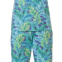 Pastunette dames shortama 3/4 broek - Blue Jungle