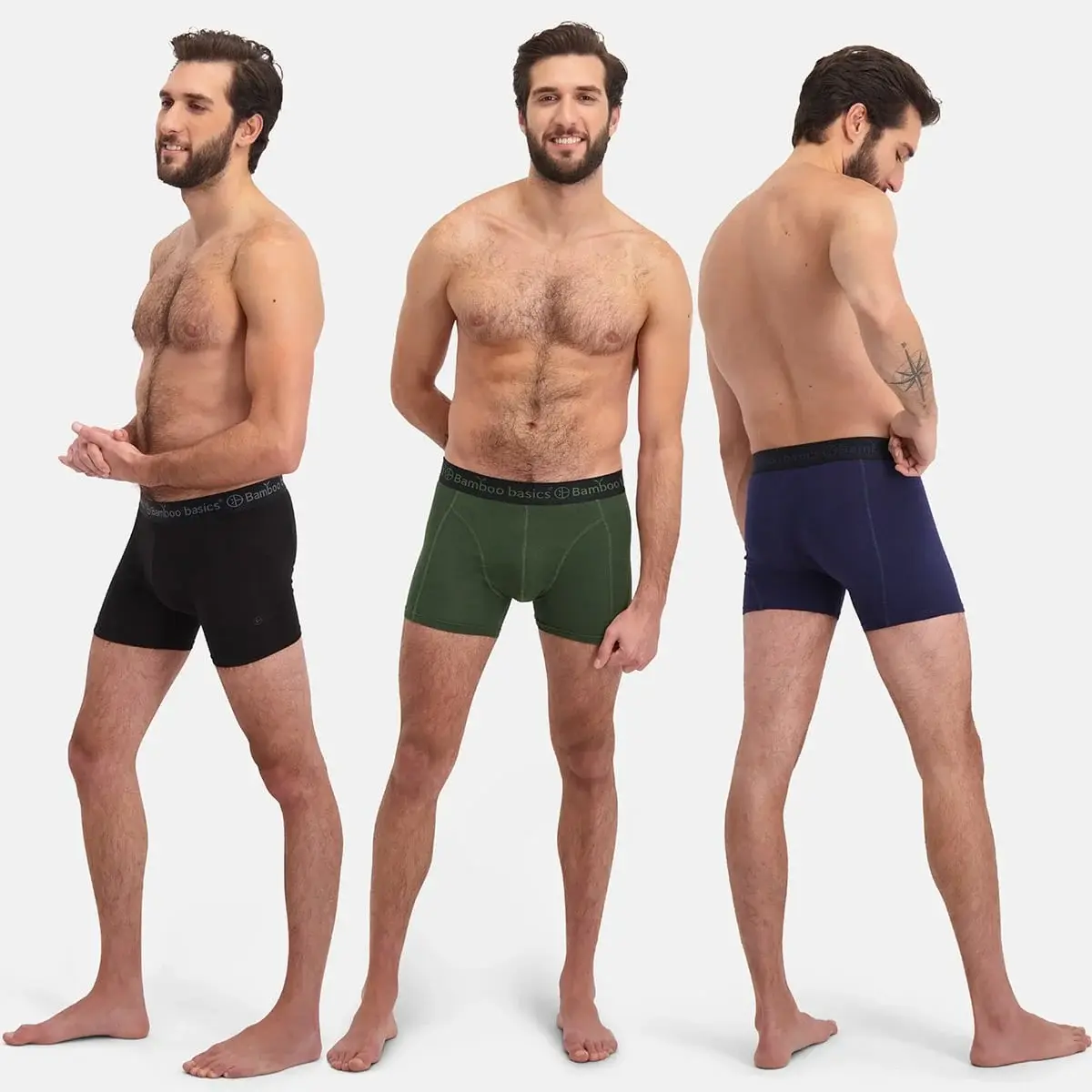 Bamboo Basics 7-pak heren boxers - Rico - Multipack Bamboe ondergoed heren - Anti zweet mannen ondergoed Bamboo Basics 7-pak heren boxers - Rico - Multipack Bamboe ondergoed heren - Anti zweet mannen ondergoed