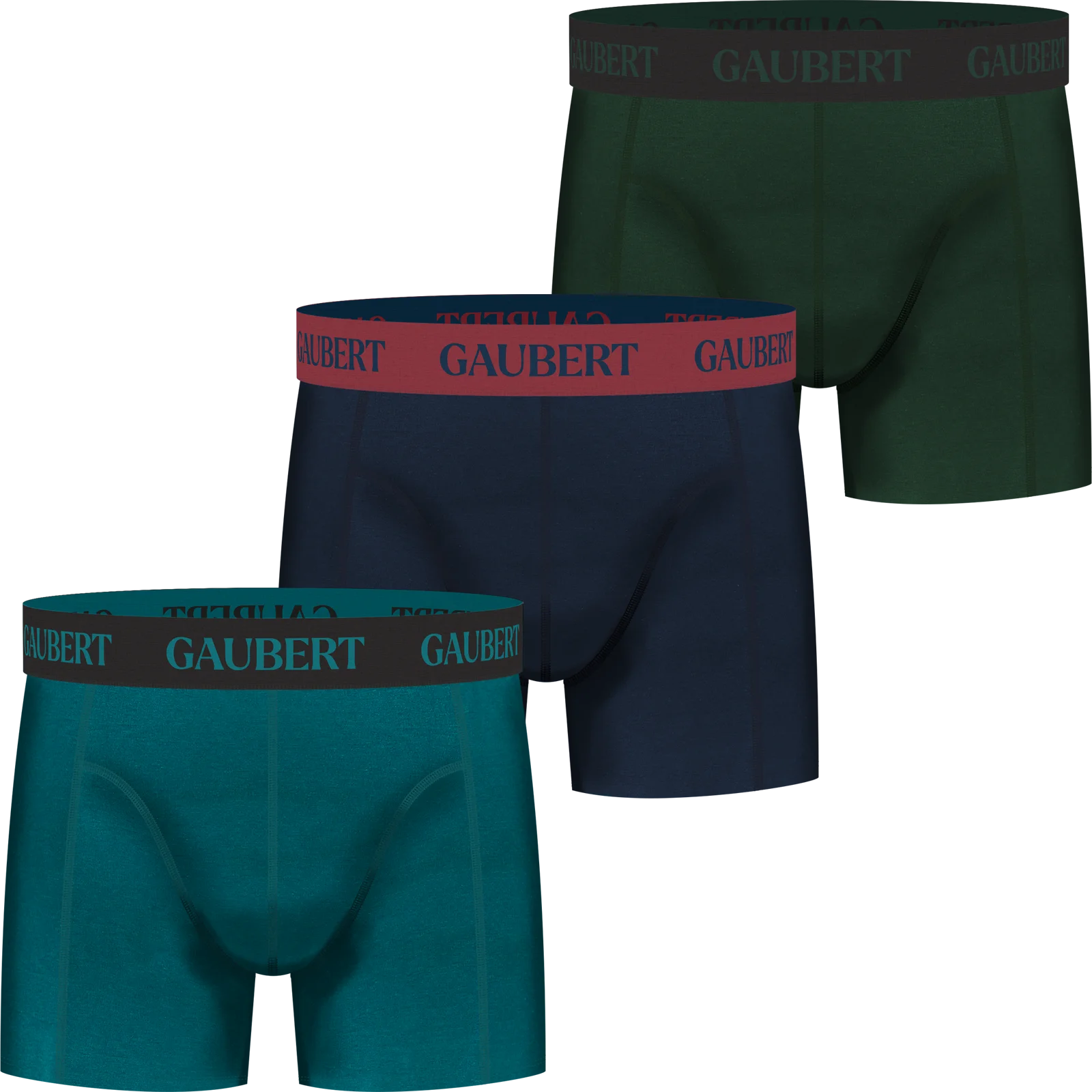 Gaubert 3-pack Heren boxershorts Bamboe - Jake - 011