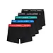 Jack and Jones 5-Pack heren boxershort - Electric Blue - Zwart heren ondergoed - Katoenen onderbroeken - Combi