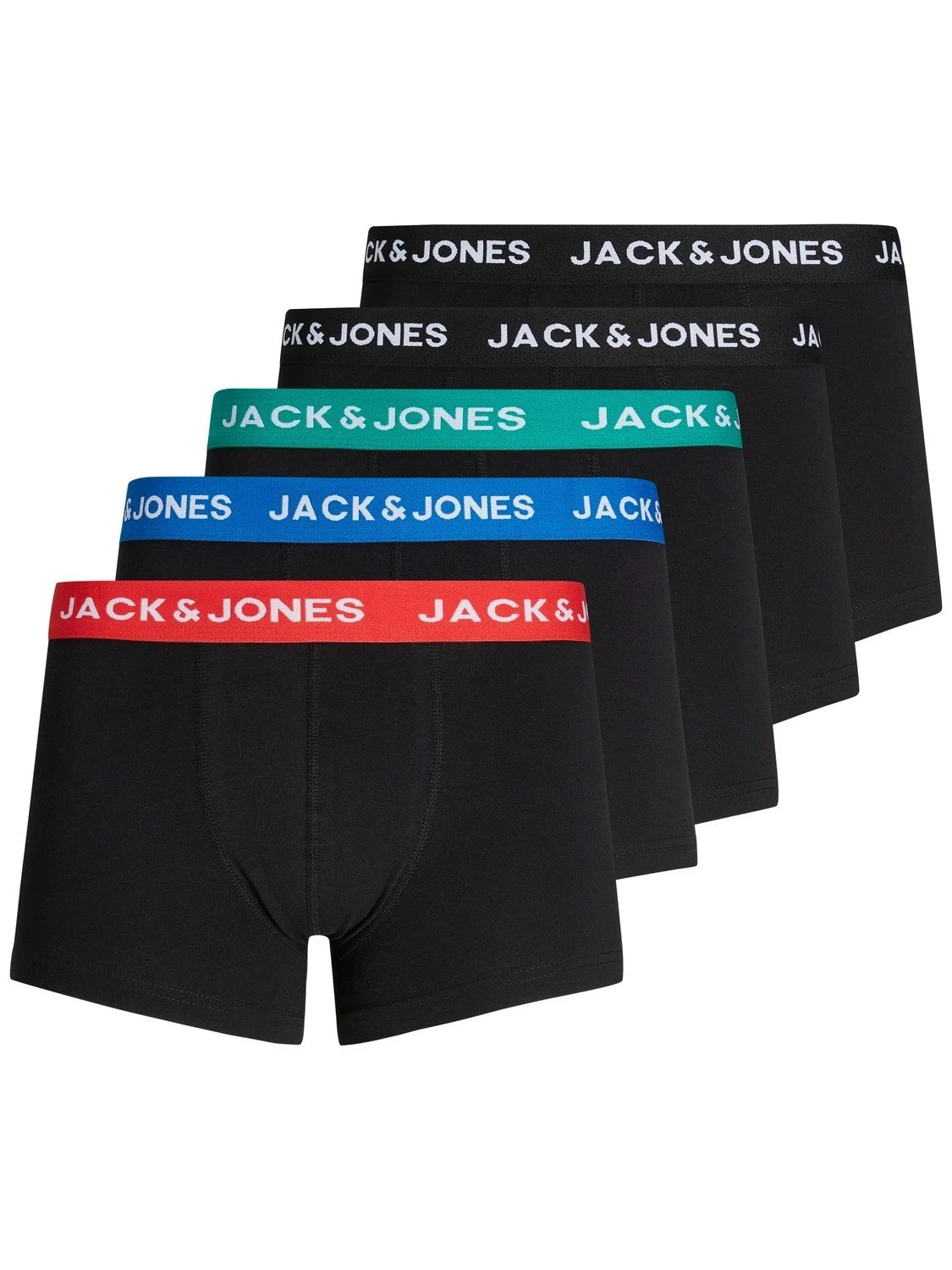 Jack & Jones 5-Pack heren boxershort - Electric Blue