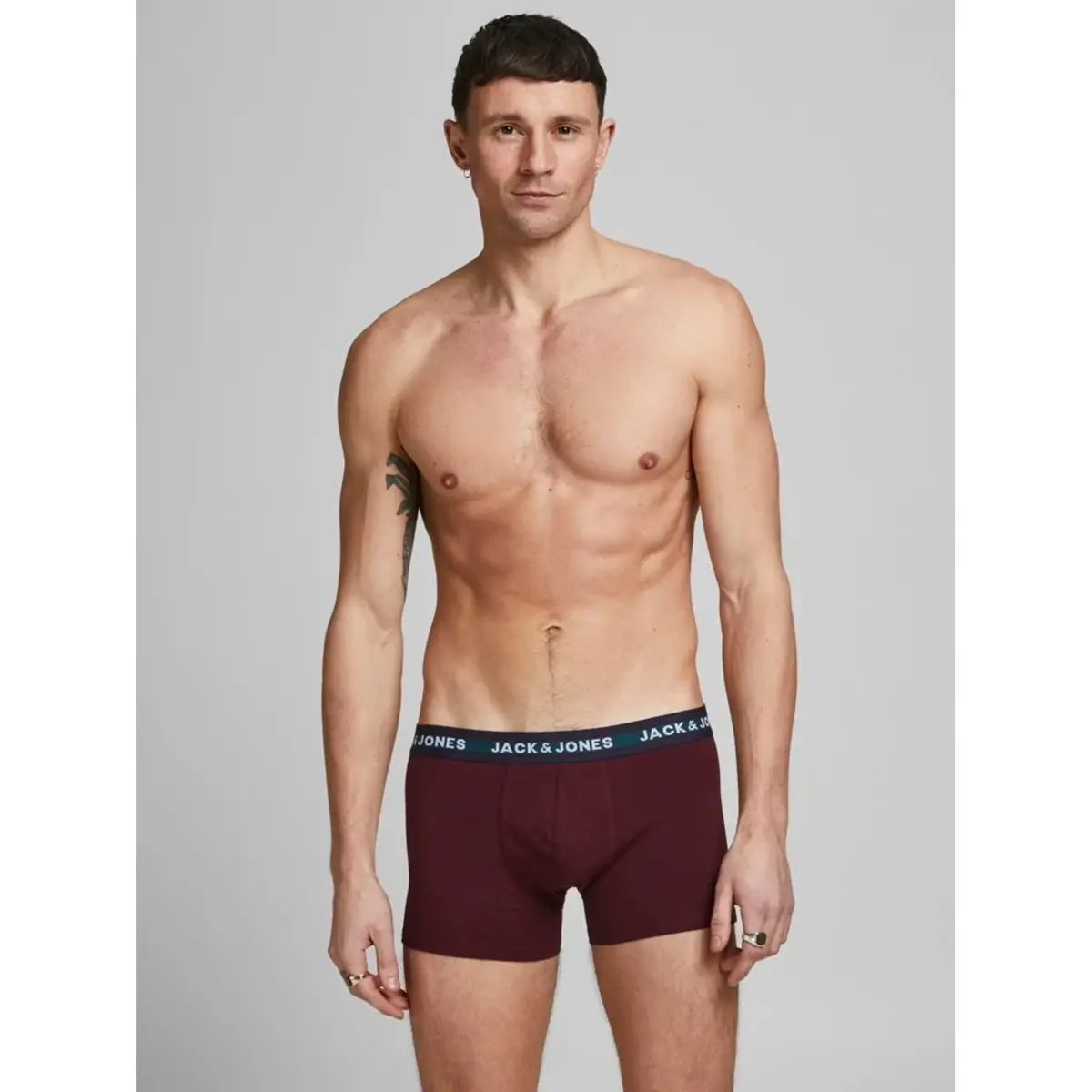 Jack and Jones 10-Pack heren boxershorts - Katoenen Multipack ondergoed heren - Voordeelverpakking