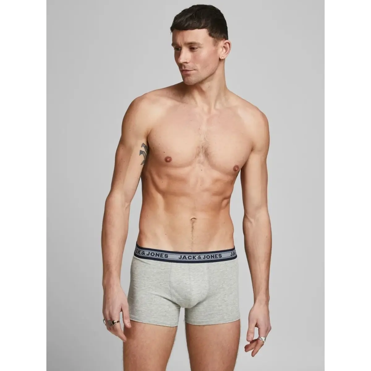 Jack and Jones 10-Pack heren boxershorts - Katoenen Multipack ondergoed heren - Voordeelverpakking