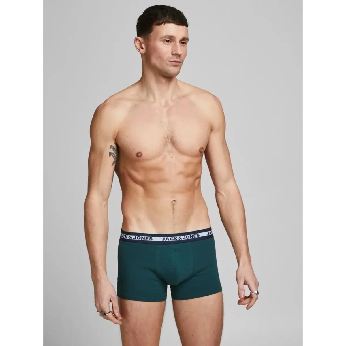 Jack and Jones 10-Pack heren boxershorts - Katoenen Multipack ondergoed heren - Voordeelverpakking