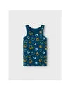 Name it jongens hemden 2-Pack - Hedge Green - Kinder onderhemd groen maat 86
