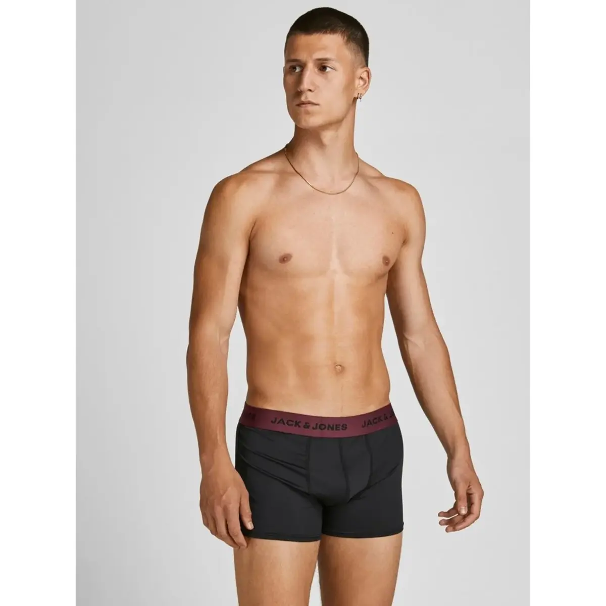 Jack & Jones 3-Pack heren boxershorts - Microfiber heren ondergoed -  Jac Flower