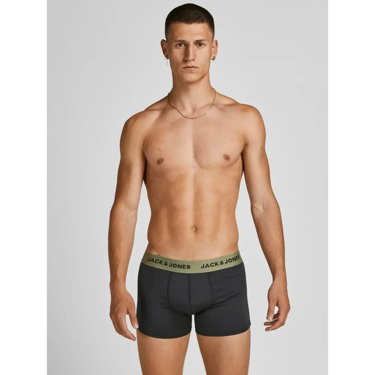 Jack & Jones 3-Pack heren boxershorts - Microfiber heren ondergoed -  Jac Flower