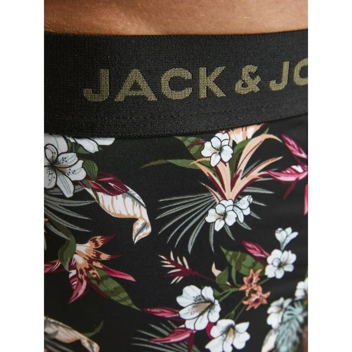 Jack & Jones 3-Pack heren boxershorts - Microfiber heren ondergoed -  Jac Flower