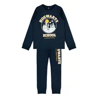 Name it jongens pyjama - Harry Potter - HogWarts - Blauw Name it jongens pyjama - Harry Potter - HogWarts - Blauw