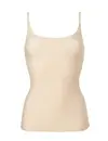 Magic licht corrigerend naadloos hemd smalle bandjes - Shapewear singlet huidskleur