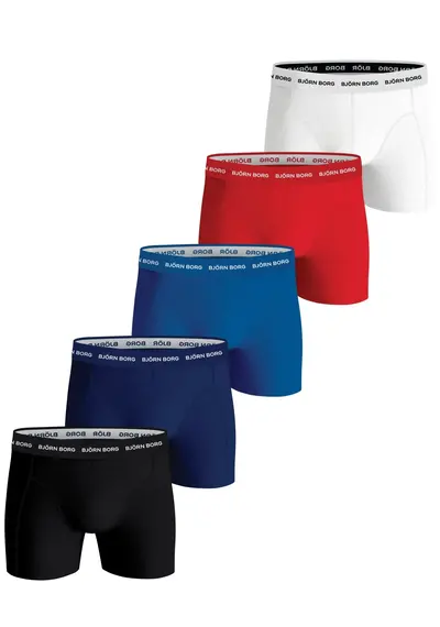 Bjorn Borg 5-pack heren boxershort - Summer Combi Bjorn Borg 5-pack heren boxershort - Summer Combi